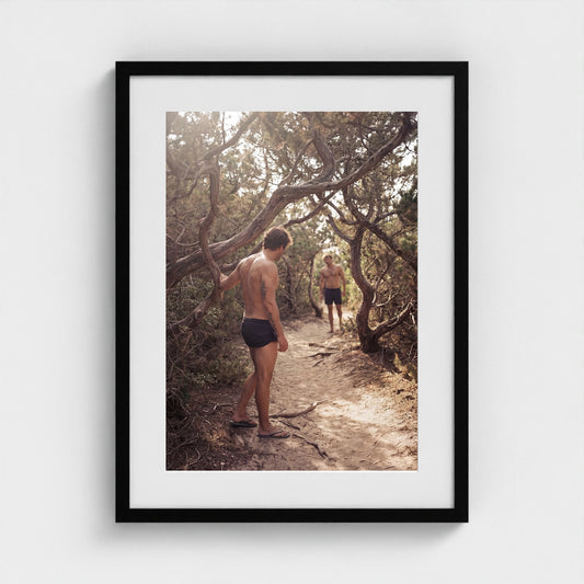 2026 03 12 17 02 02 Meatrack Tension 18x24-black frame — Fire Island Modern