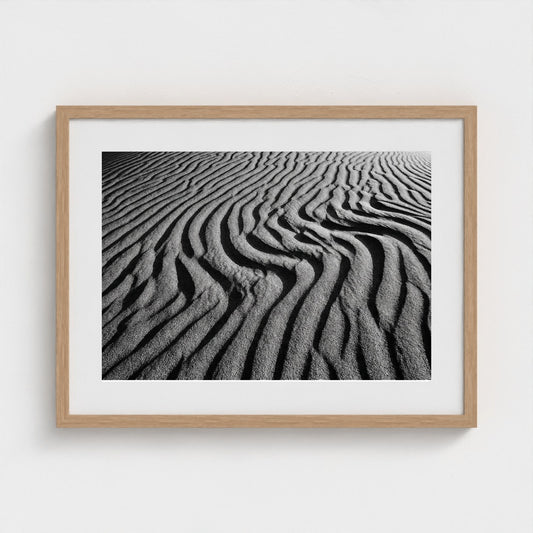sand-dunes-abstract 24x18-natural frame frame