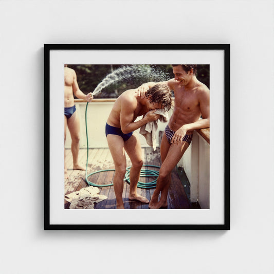 2026 03 12 13 05 03 Hose Play Body Cluster 24x24-black frame — Fire Island Modern