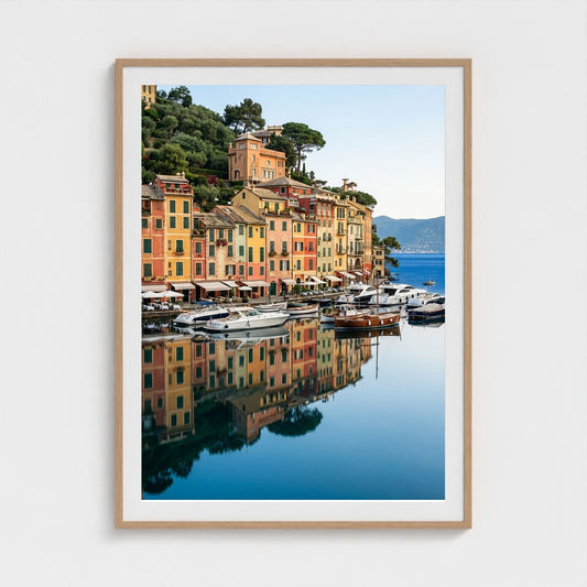 portofino-harbor 36x48-natural frame frame