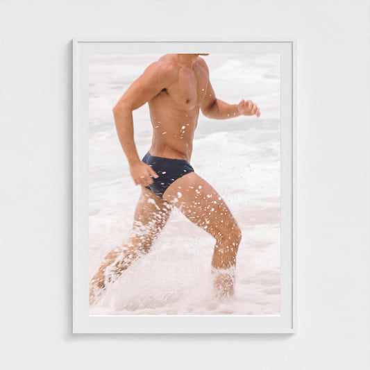 2026 03 12 19 59 00 Surf Impact Color Variant 36x48-white frame — Fire Island Modern