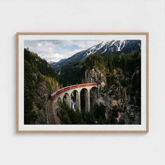 alpine-train 48x36-natural frame frame