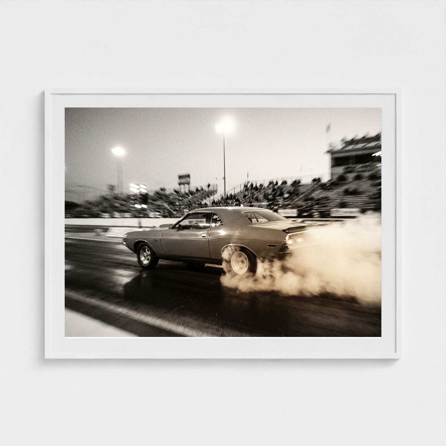 drag-strip-launch 48x36-white frame frame