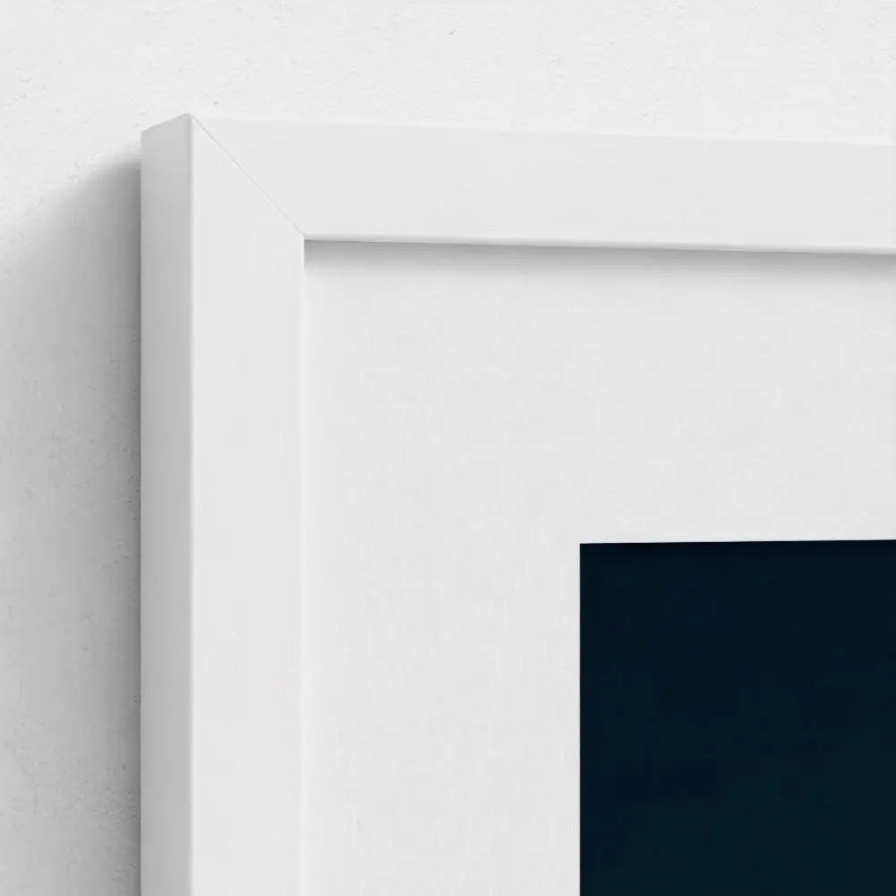 Lunar Tide — Moon Over Ocean Wall Art Print, Night Seascape Photography, Minimal Coastal Decor