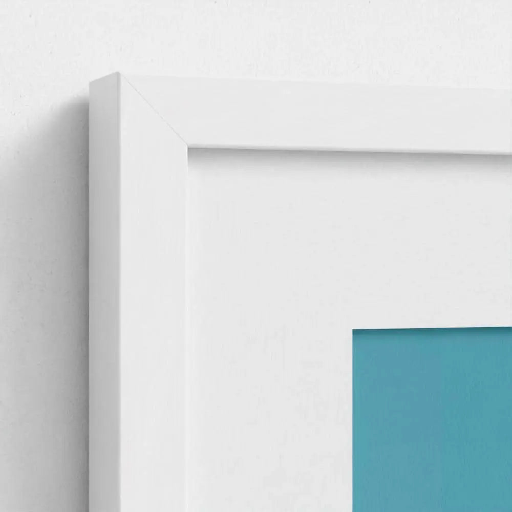 Salt & Saguaro — Desert Cactus Wall Art Print, Minimal Southwestern Photography, Turquoise Sky Modern Decor