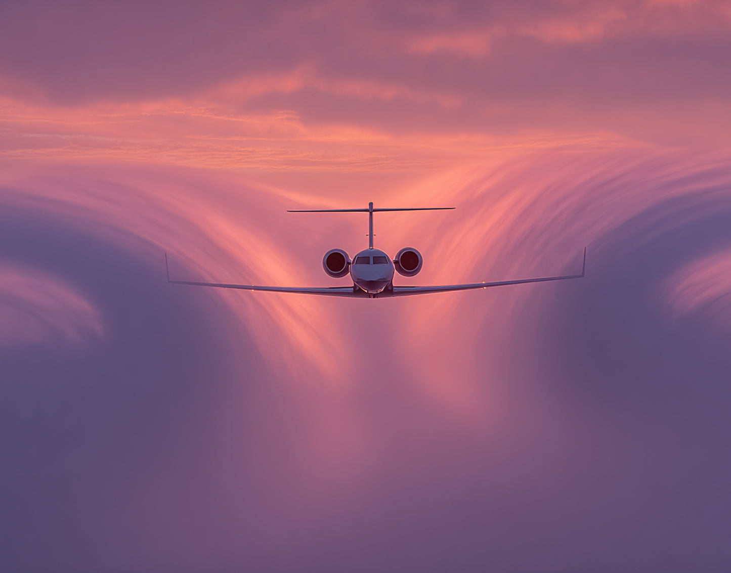 Raw unframed artwork — Dreamy Airplane Wall Art — Ethereal Aviation Photography — source 10802110660911