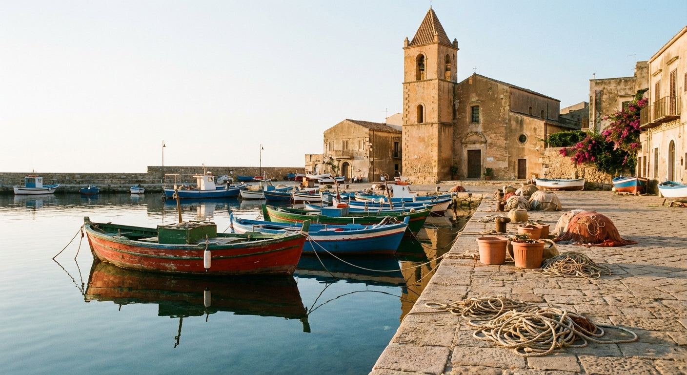 Raw unframed artwork — Fishing Boats — Landscape Fine Art Photography | Studio Stevie — source 13344240271663