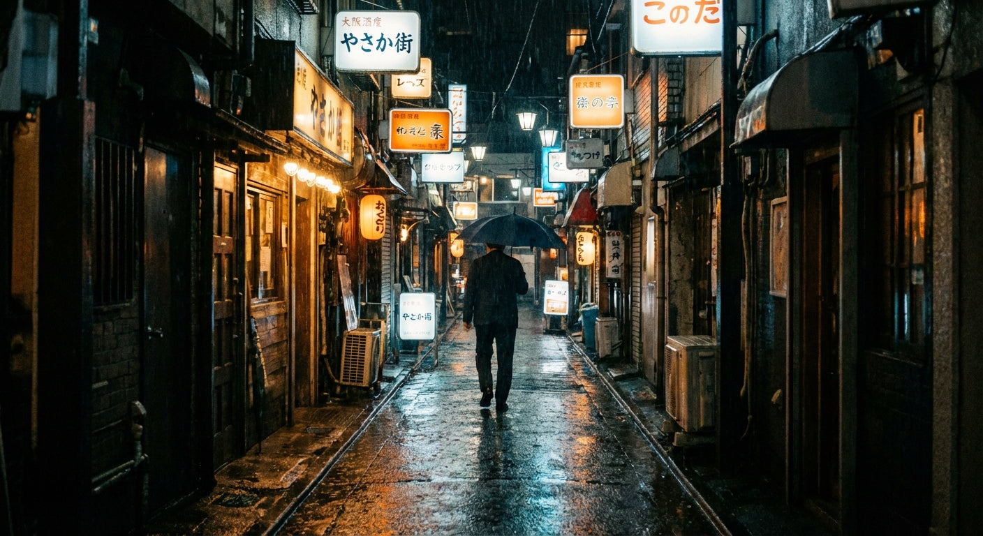 Raw unframed artwork — Tokyo Alley — Landscape Fine Art Photography | Studio Stevie — source 13344417874223