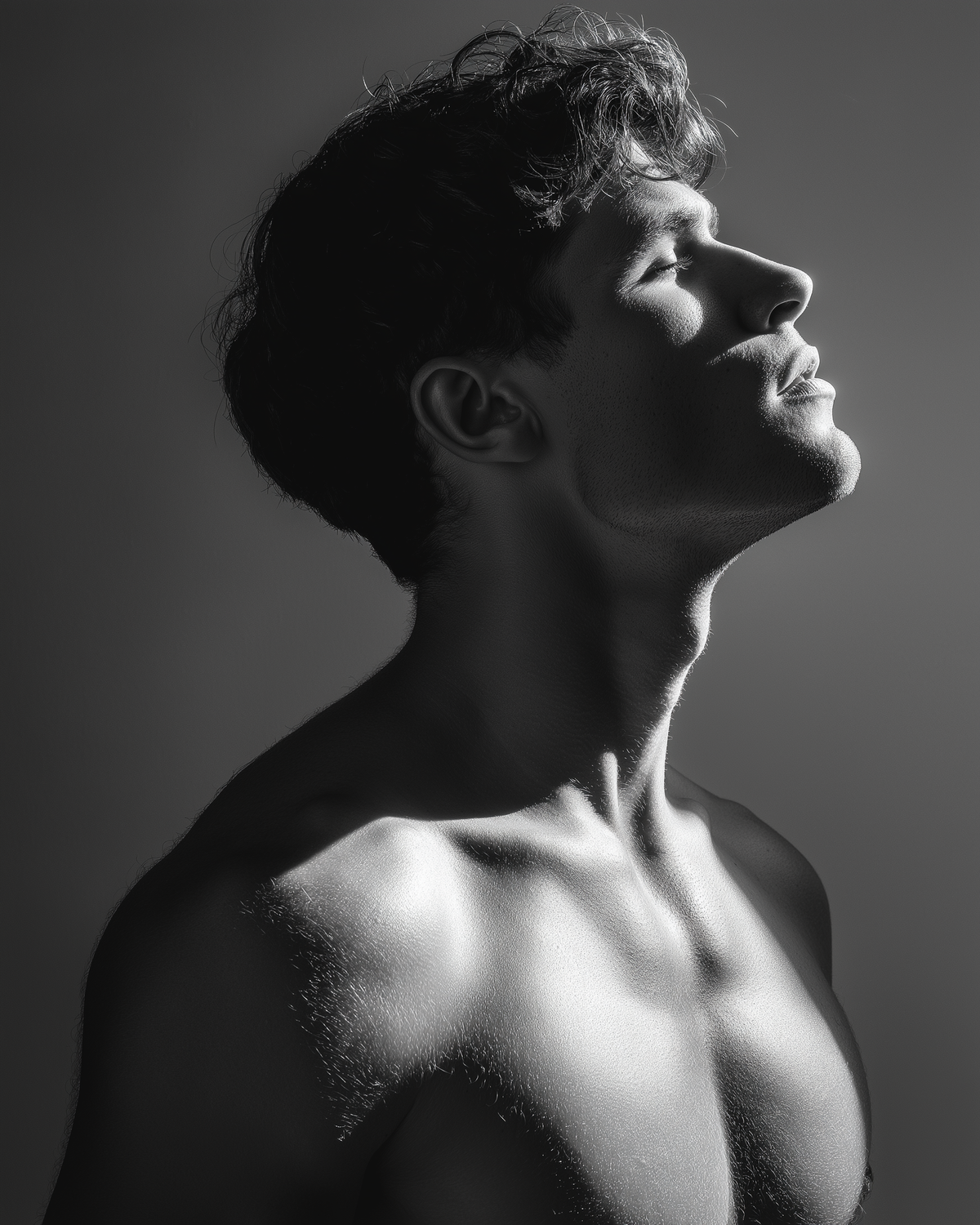 Raw unframed artwork — Male Torso Study Sculptural — Fine Art Photography | Studio Stevie — source 13344757416239
