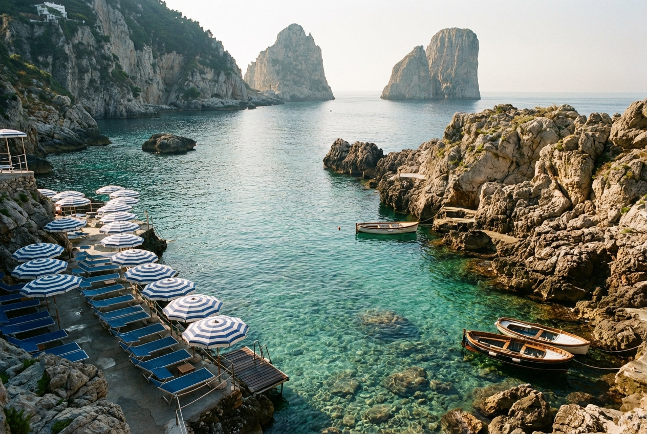 Raw unframed artwork — La Fontelina Capri — Fine Art Landscape Photography | Studio Stevie — source 13354361815343