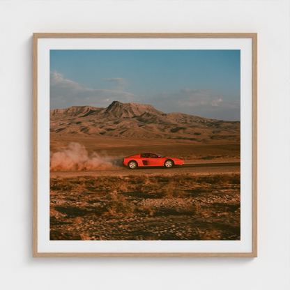 Dust Meridian fine art photography print in a Natural frame — Lost Paradise crop-to-fill cover v2 92e9c350d2