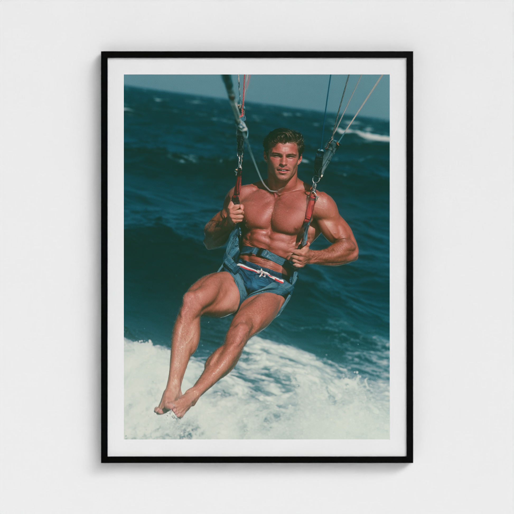 Leeward Flight fine art photography print in a Black frame — Lost Paradise crop-to-fill cover v2 6982508fcc