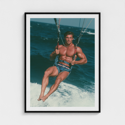 Leeward Flight fine art photography print in a Black frame — Lost Paradise crop-to-fill cover v2 6982508fcc