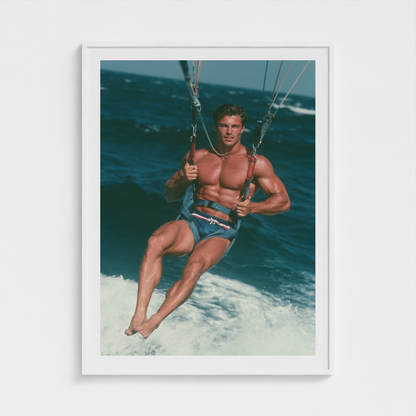 Leeward Flight fine art photography print in a White frame — Lost Paradise crop-to-fill cover v2 3aedd89c87