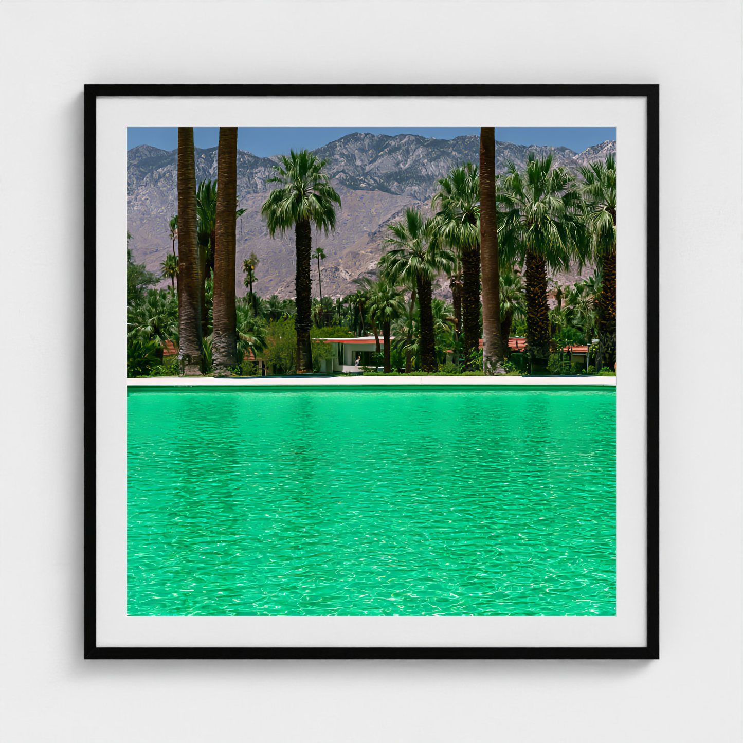 Emerald Expanse fine art photography print in a Black frame — Palm Springs crop-to-fill cover v1 beb48c3905