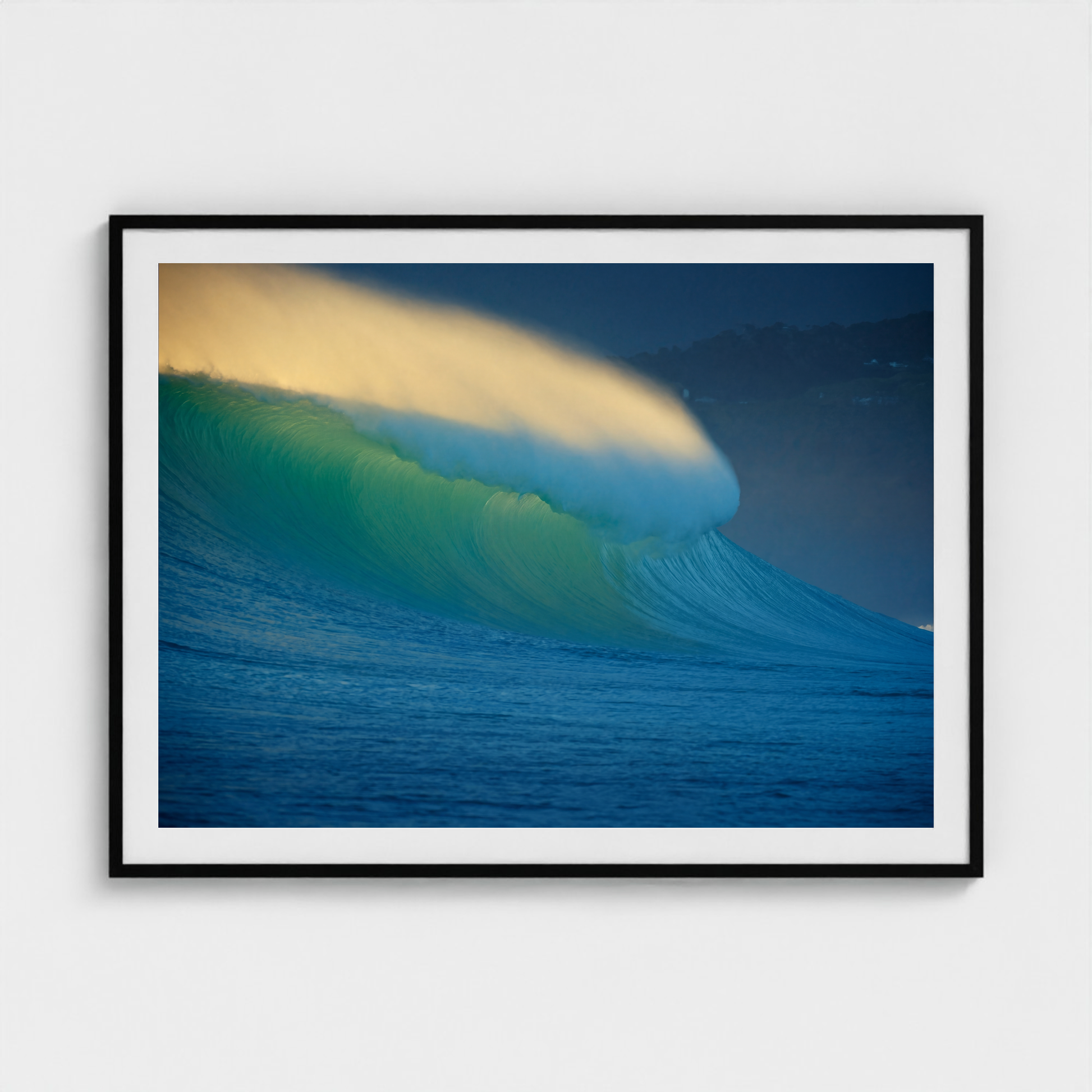 Crown of the Pacific fine art photography print in a Black frame — Lost Paradise crop-to-fill cover v2 c0c9a7c7f0