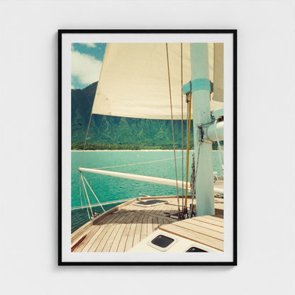 Windward Geometry fine art photography print in a Black frame — Lost Paradise crop-to-fill cover v2 8ffad4b773