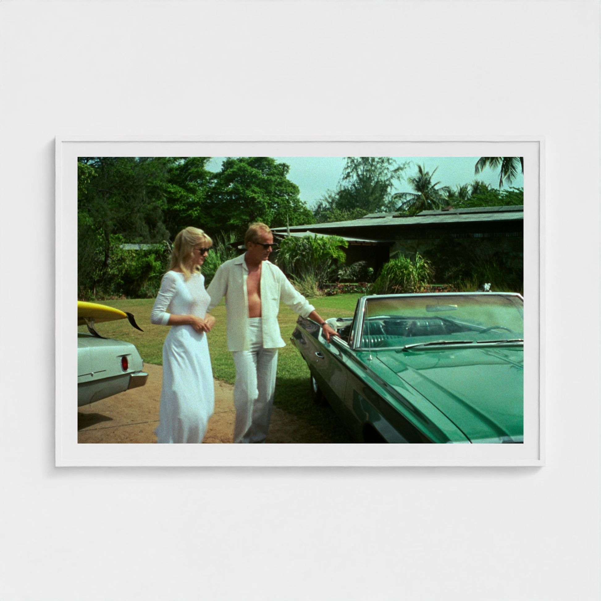 Jade Departure fine art photography print in a White frame — Lost Paradise crop-to-fill cover v2 c1ea149a33