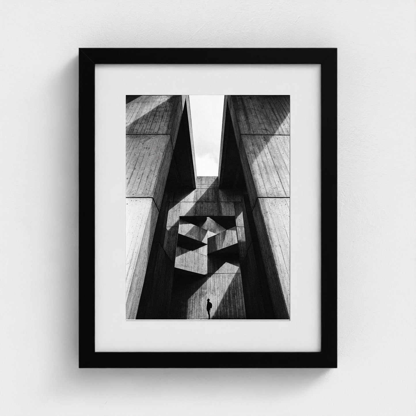 brutalist 11x14-black frame frame