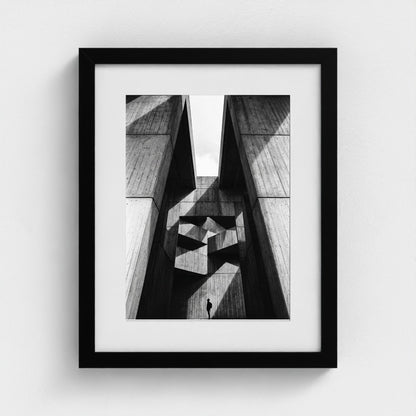 brutalist 11x14-black frame frame