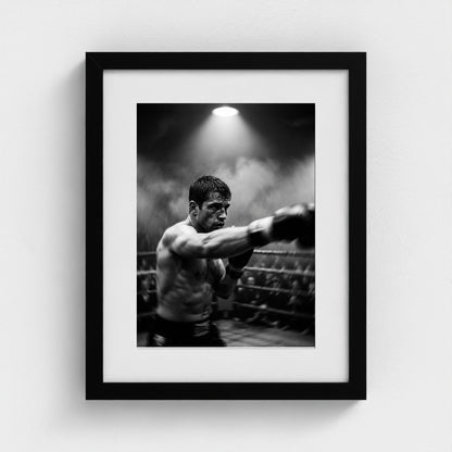 boxing-ring 11x14-black frame frame
