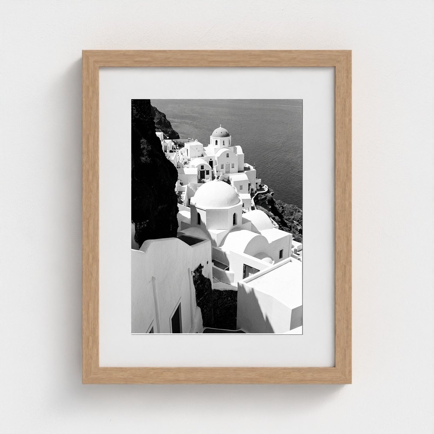 bw-greek-geometries 11x14-natural frame frame