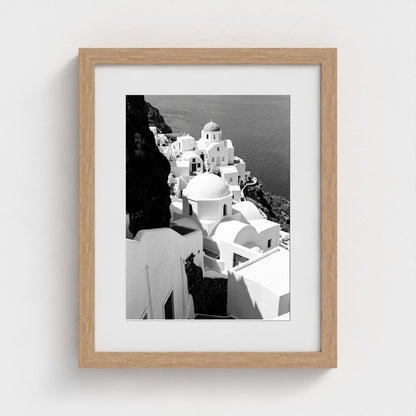 bw-greek-geometries 11x14-natural frame frame