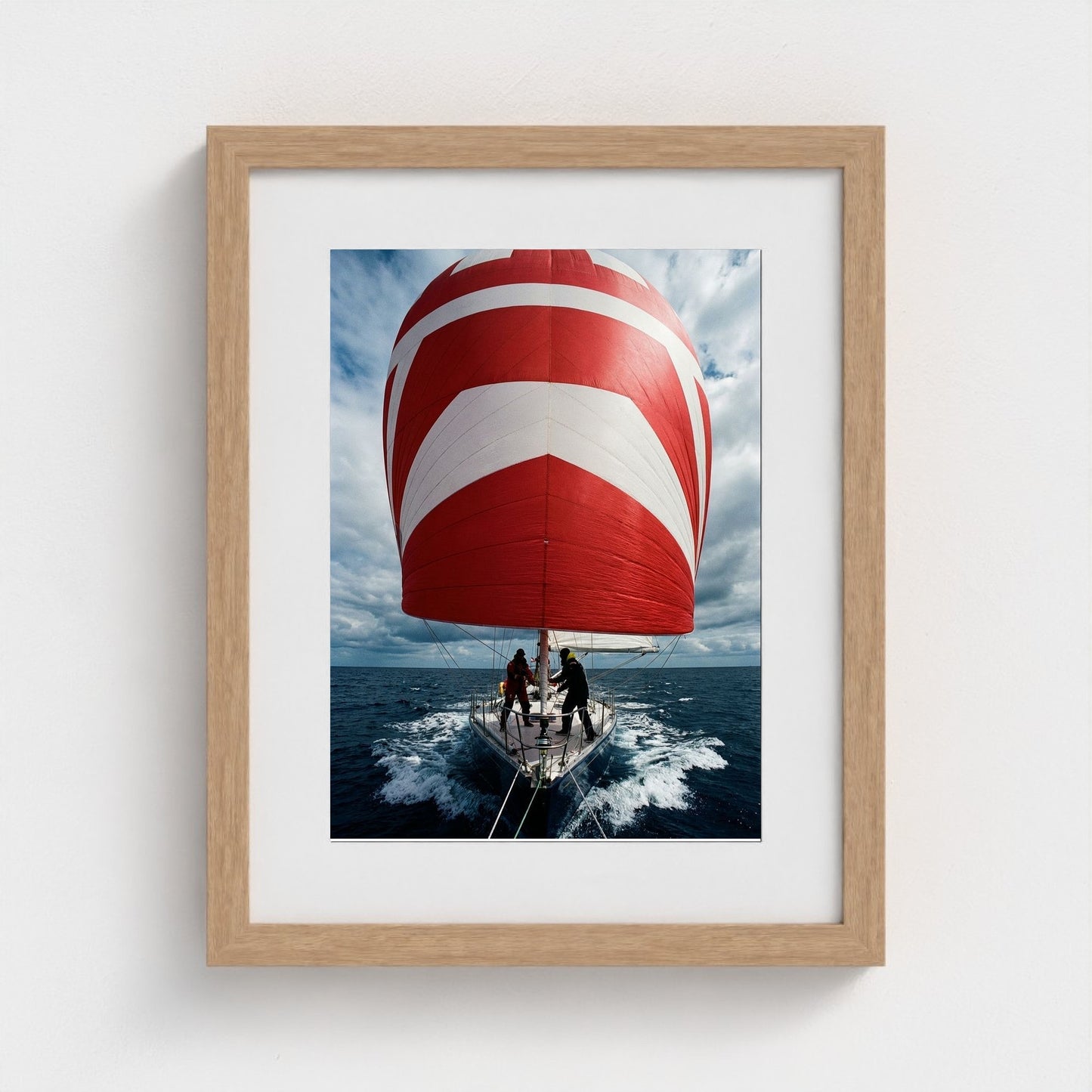 spinnaker-run 11x14-natural frame frame