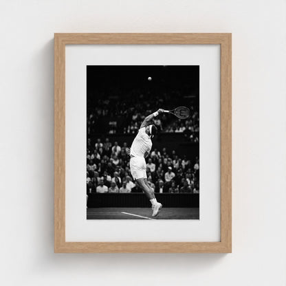 tennis-serve 11x14-natural frame frame