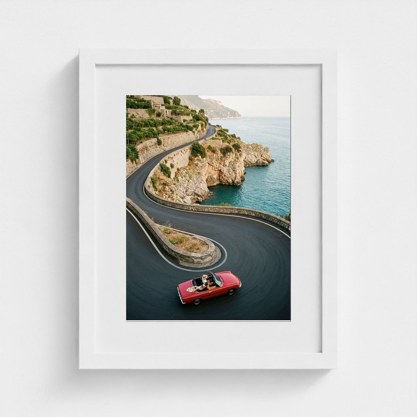 amalfi-hairpins 11x14-white frame frame