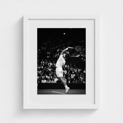tennis-serve 11x14-white frame frame