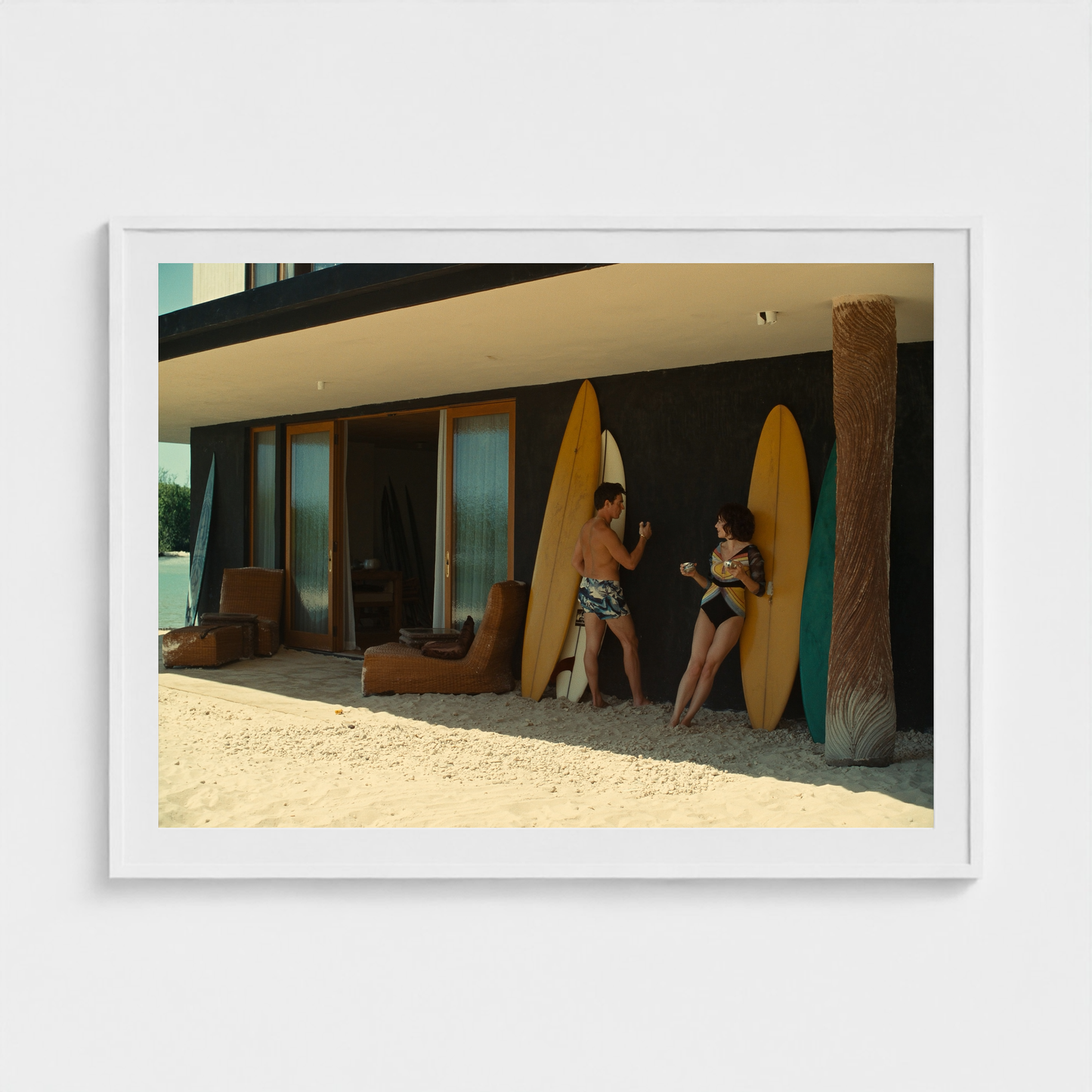 Between Sets fine art photography print in a White frame — Lost Paradise crop-to-fill cover v2 914dcdfcdc