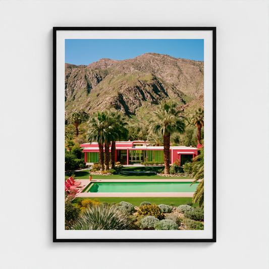 Rose House fine art photography print in a Black frame — Palm Springs crop-to-fill cover v1 dd5e8fcb66