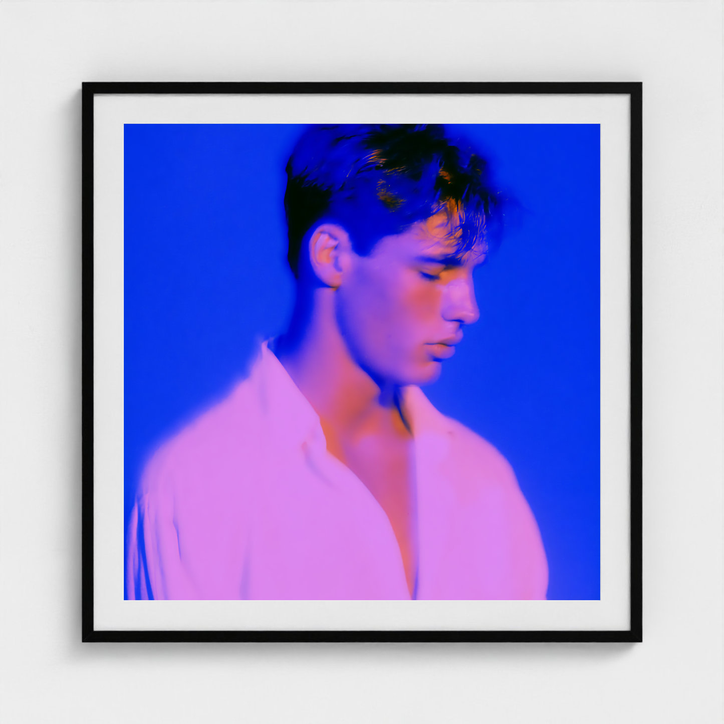 Soft Signal fine art photography print in a Black frame — Chromatic Heat crop-to-fill cover v1 1973de99aa
