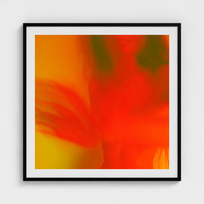 Heat Mirage fine art photography print in a Black frame — Chromatic Heat crop-to-fill cover v1 8c49d27ccc
