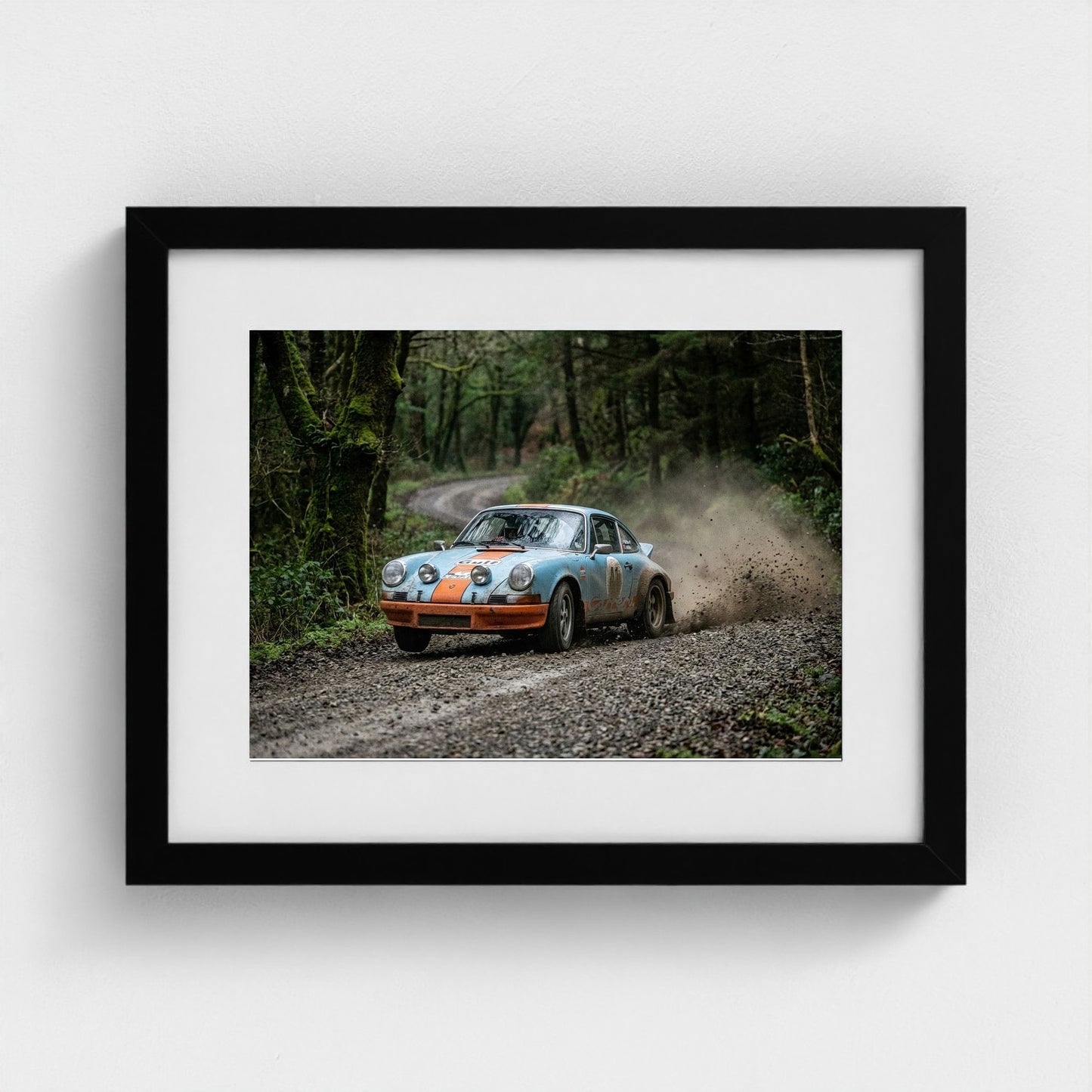 rally-stage 14x11-black frame frame