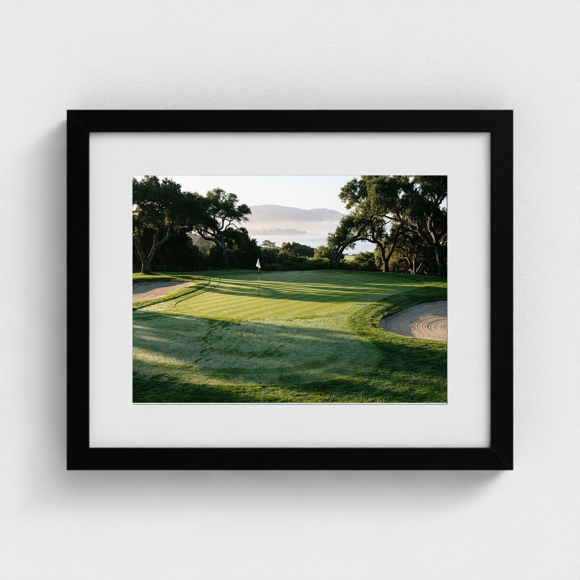 seventh-green 14x11-black frame frame