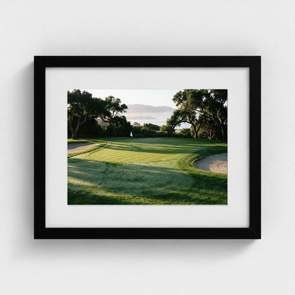 seventh-green 14x11-black frame frame