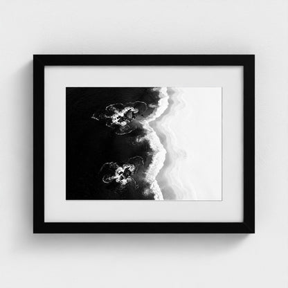 bw-shoreline-geometry 14x11-black frame frame