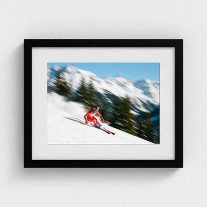 ski-descent 14x11-black frame frame