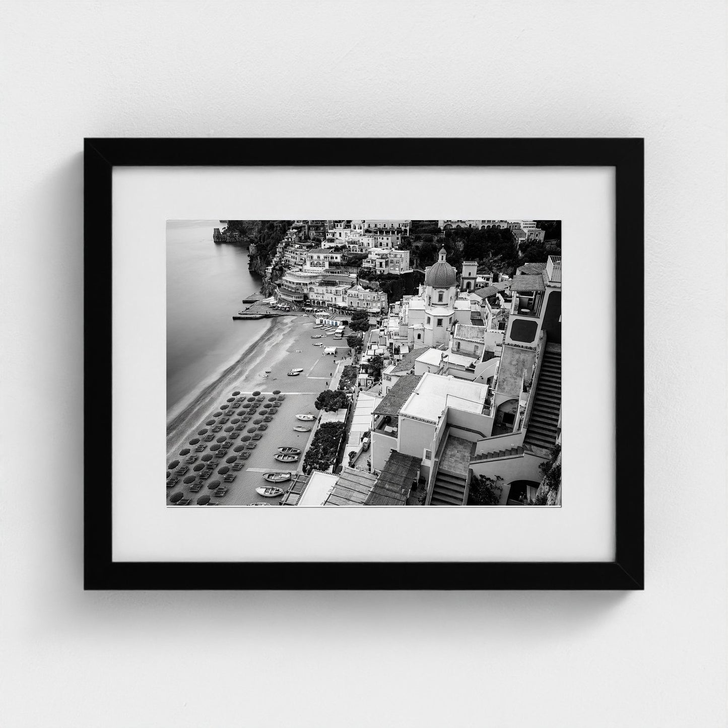 bw-spiaggia-grande 14x11-black frame frame