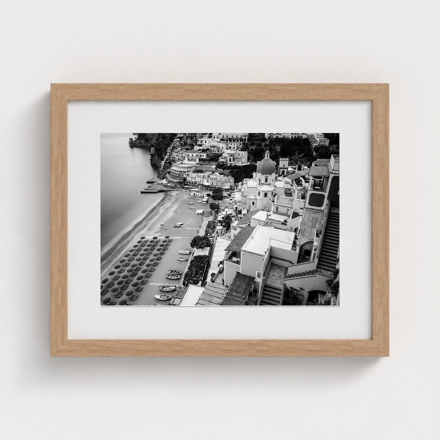 bw-spiaggia-grande 14x11-natural frame frame