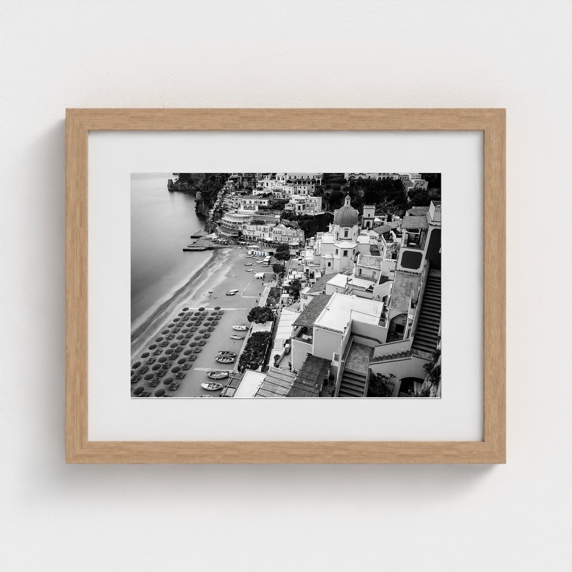 bw-spiaggia-grande 14x11-natural frame frame
