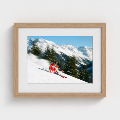 ski-descent 14x11-natural frame frame