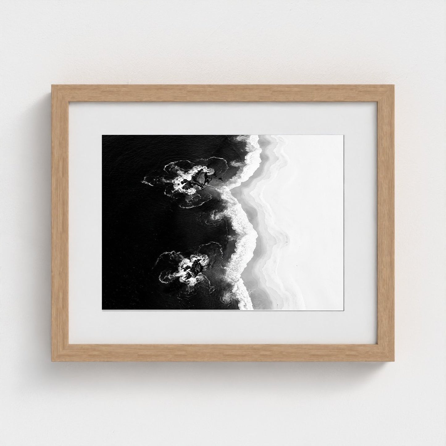 bw-shoreline-geometry 14x11-natural frame frame