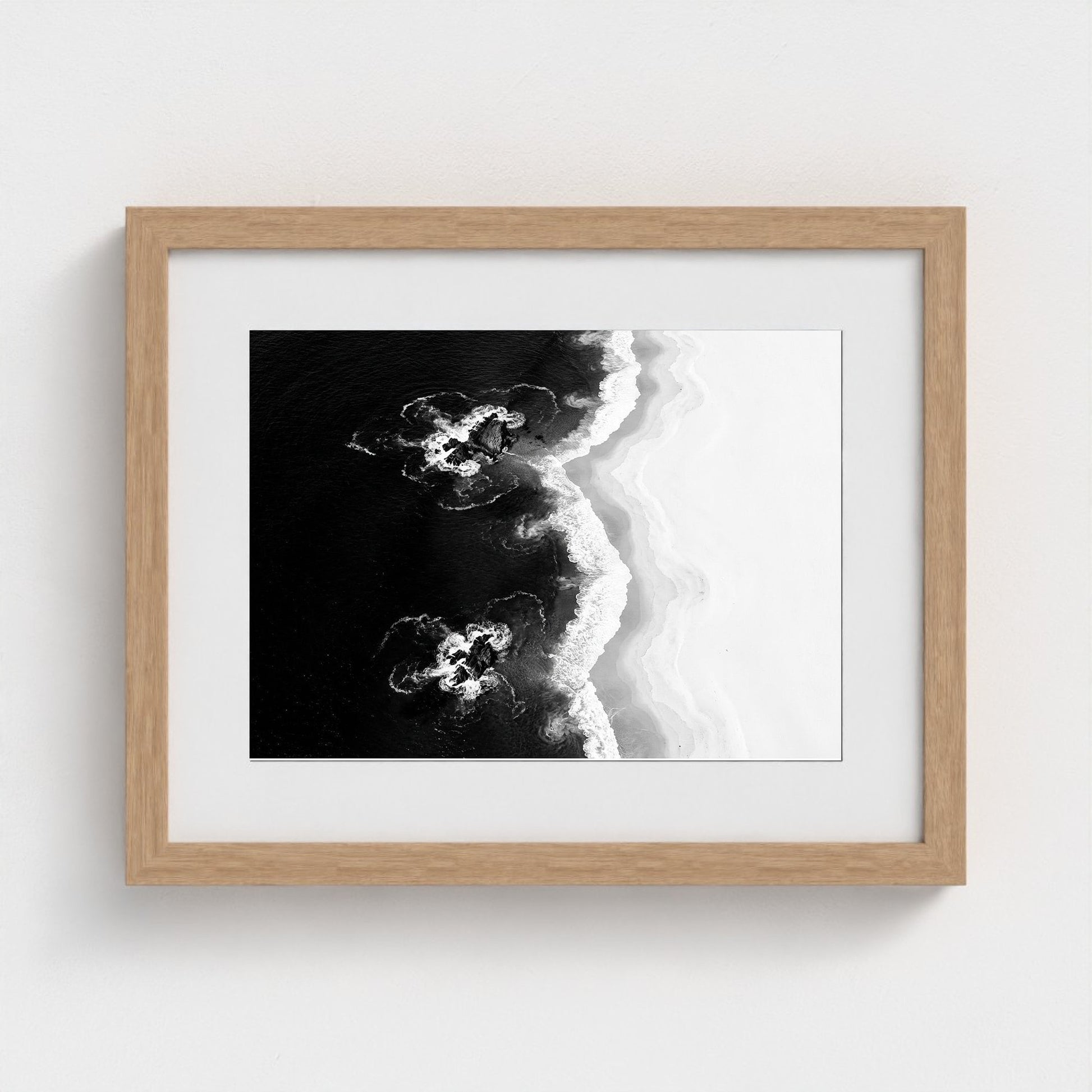 bw-shoreline-geometry 14x11-natural frame frame