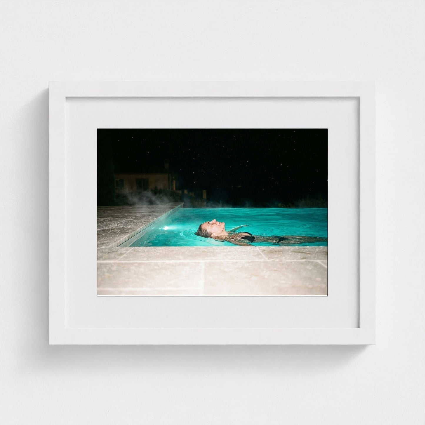 night-swim 14x11-white frame frame