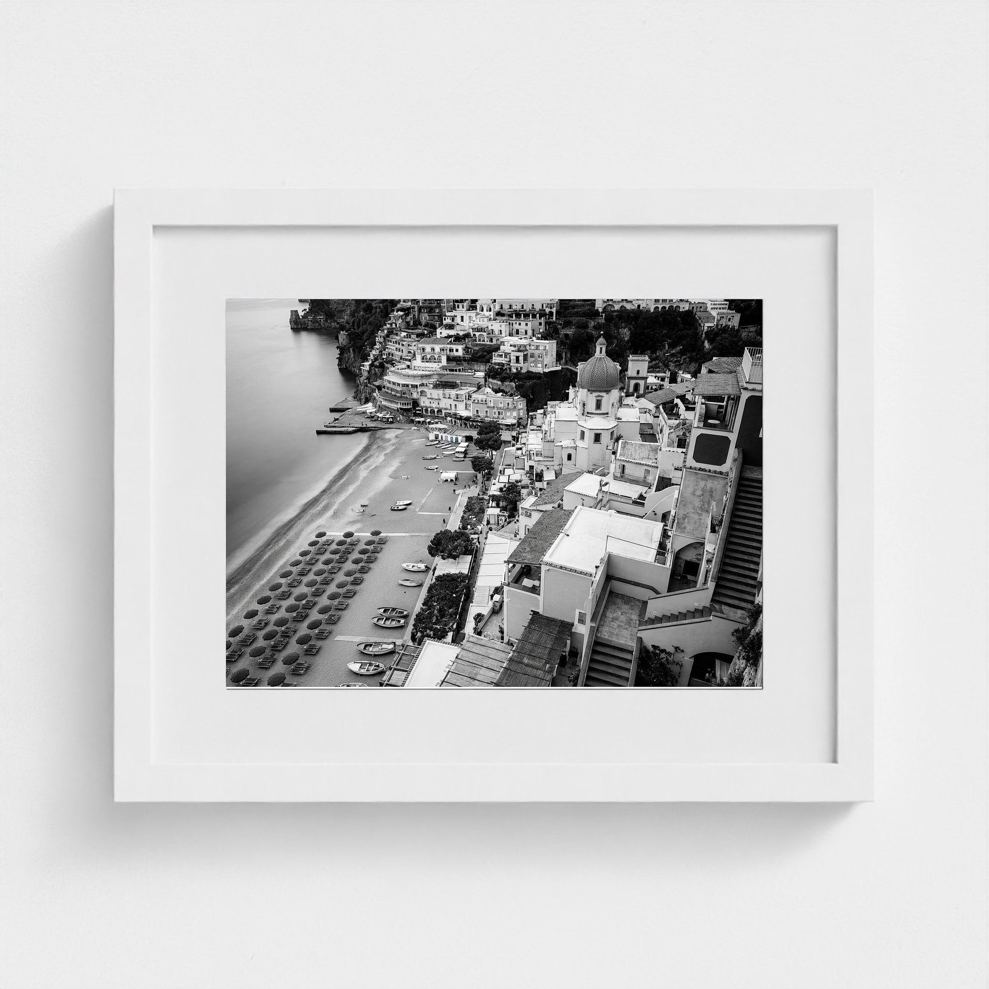 bw-spiaggia-grande 14x11-white frame frame