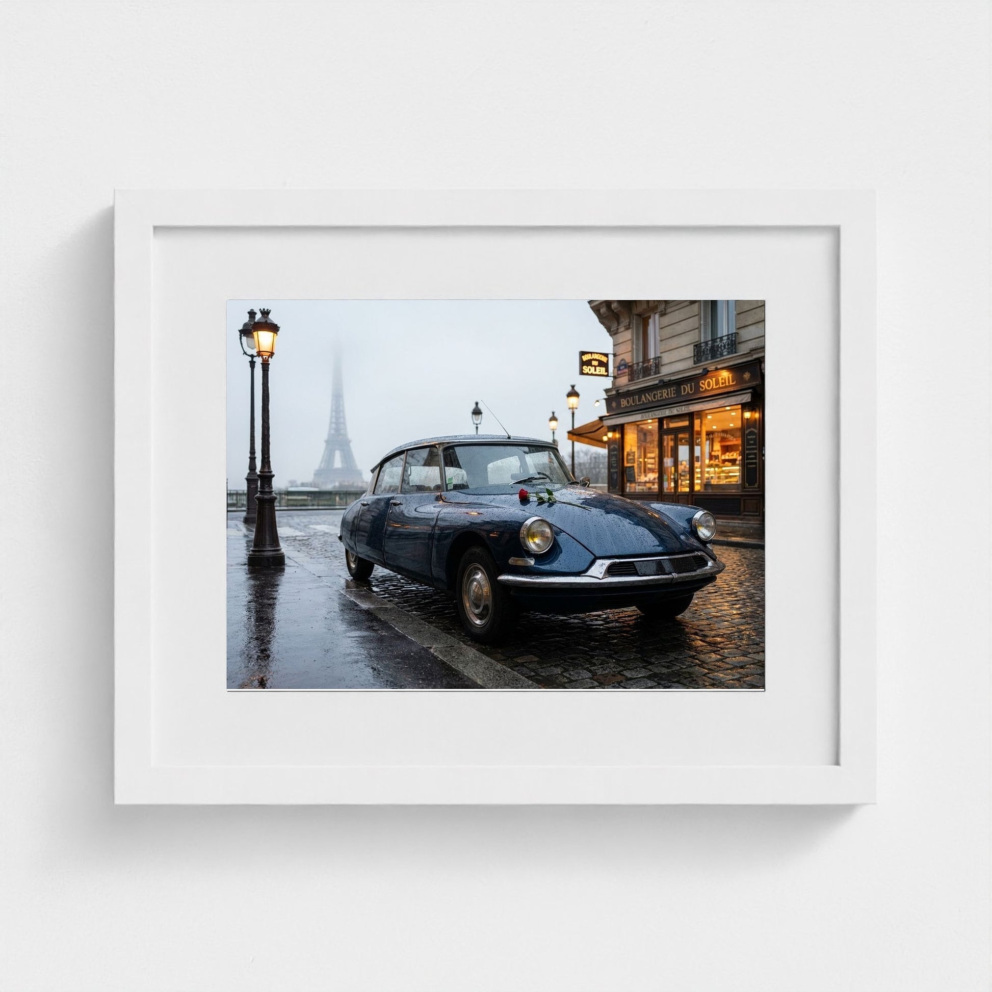 paris-dawn 14x11-white frame frame