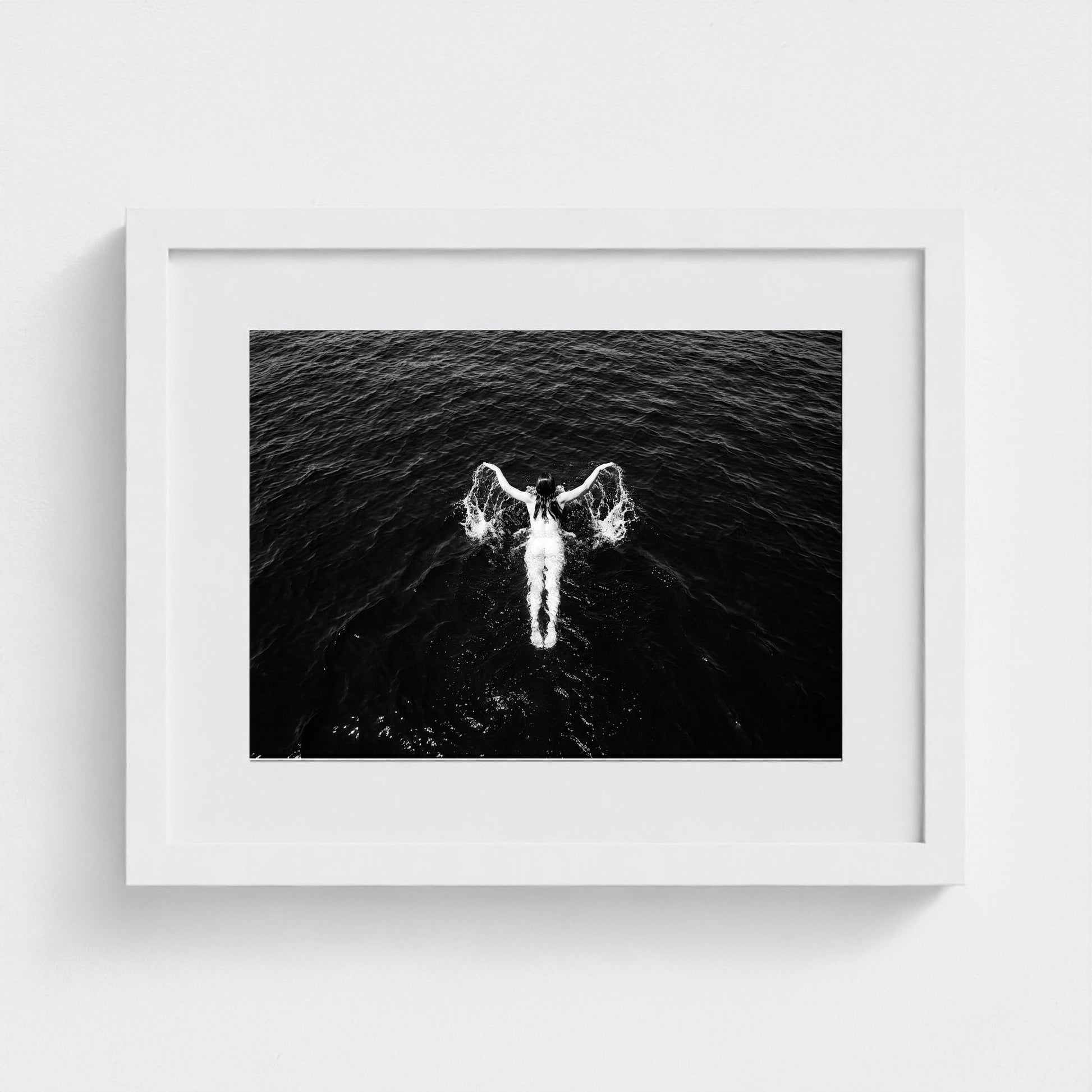 bw-open-water 14x11-white frame frame